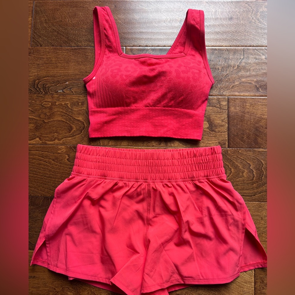 Red Workout Set